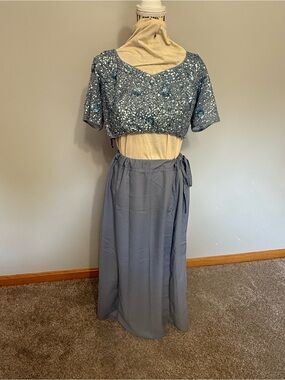 NWT beautiful Blue Saree
